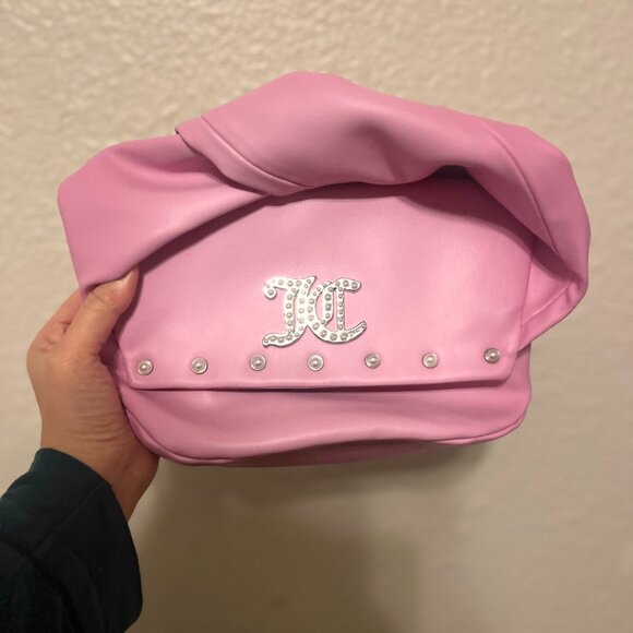💖 Juicy Couture Bubblegum Pink Handbag – Cute & Gently Used! 💖 - Picture 3 of 4